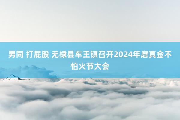 男同 打屁股 无棣县车王镇召开2024年磨真金不怕火节大会