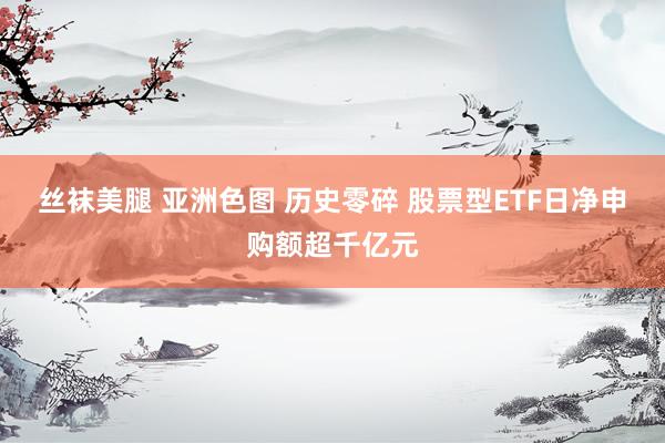 丝袜美腿 亚洲色图 历史零碎 股票型ETF日净申购额超千亿元