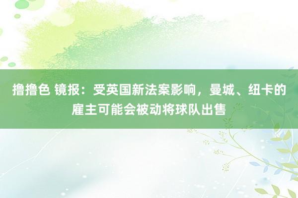 撸撸色 镜报：受英国新法案影响，曼城、纽卡的雇主可能会被动将球队出售