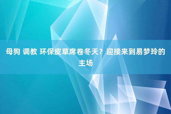 母狗 调教 环保皮草席卷冬天？迎接来到易梦玲的主场