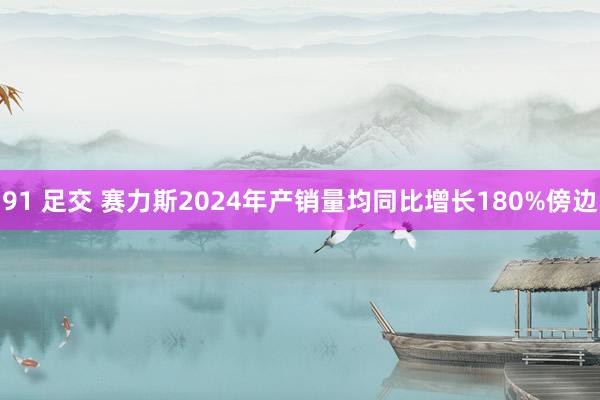 91 足交 赛力斯2024年产销量均同比增长180%傍边